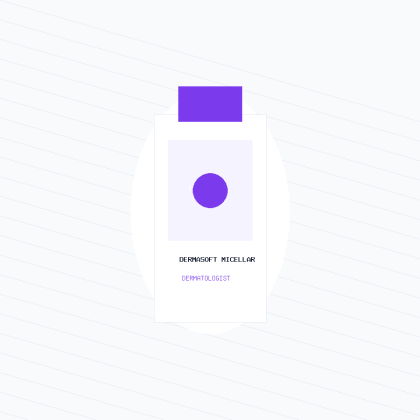 DermaSoft Micellar Cleansing Water