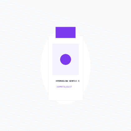 HydraGlow Gentle Cream Cleanser